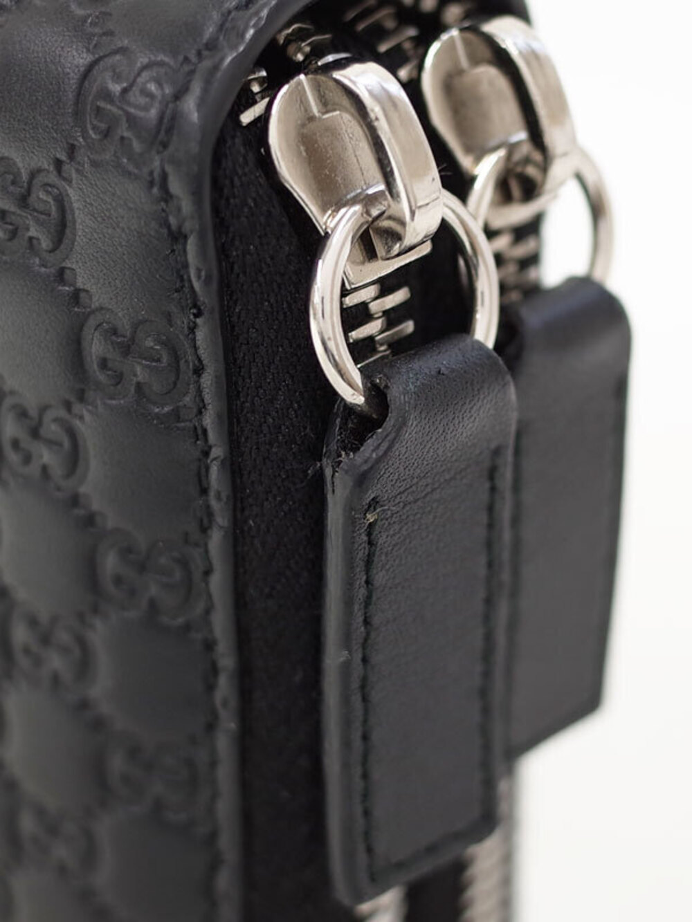 Gucci Travel Wallet Zipper ssima Round Long - Picture 7 of 9